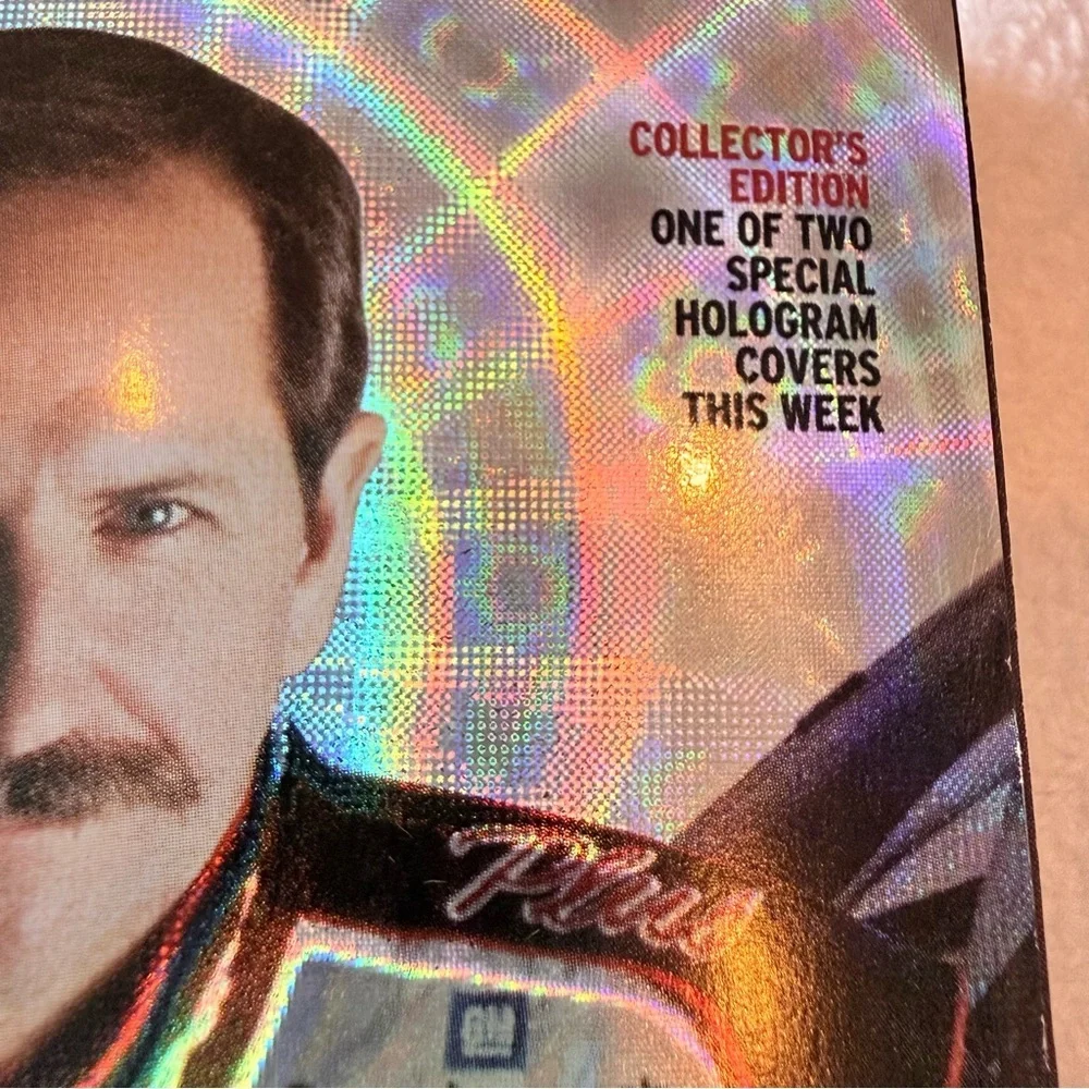 Vintage NASCAR bundle of four collectible TV Guides- collectors editions